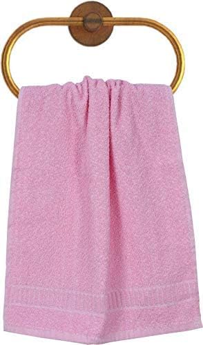 Hsr Collection Premium Cotton Hand Towel 720 Gsm Multicolor (Set Of 6)