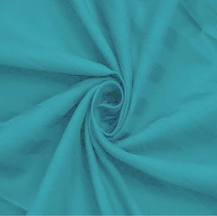 Bedsheet Single Bed With 1 Pillow Cover - 60 X 90 Inches, Aqua Blue | Ideal For Home, Hotel, Guest House | Soft, Elegant Microfiber For Ultimate Comfort
