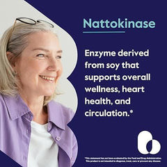 Athinika Nutirions Nattokinase 100mg (2000 Fu) - No Stearates - Vegan - Non Gmo - Gluten Free | 120 Capsules, 200gm 0.4lbs