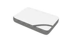 Memory Foam Pillow For Sleeping, Cervical Pillow For Pain Relief, White & Grey | Pillow For Neck, Shoulder & Back Pain Relief | Orthopedic Pillow, Versatile & Multipurpose - Pack Of 1
