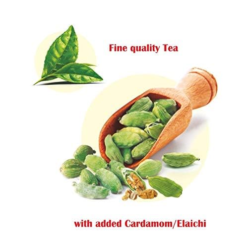 Rajkay Premium Elaichi Chai Patti - 250gm, 8.8 Ounce | Authentic Cardamom Flavored Tea - Indian Masala Chai, Aromatic & Healthy Tea | Medium Caffeine