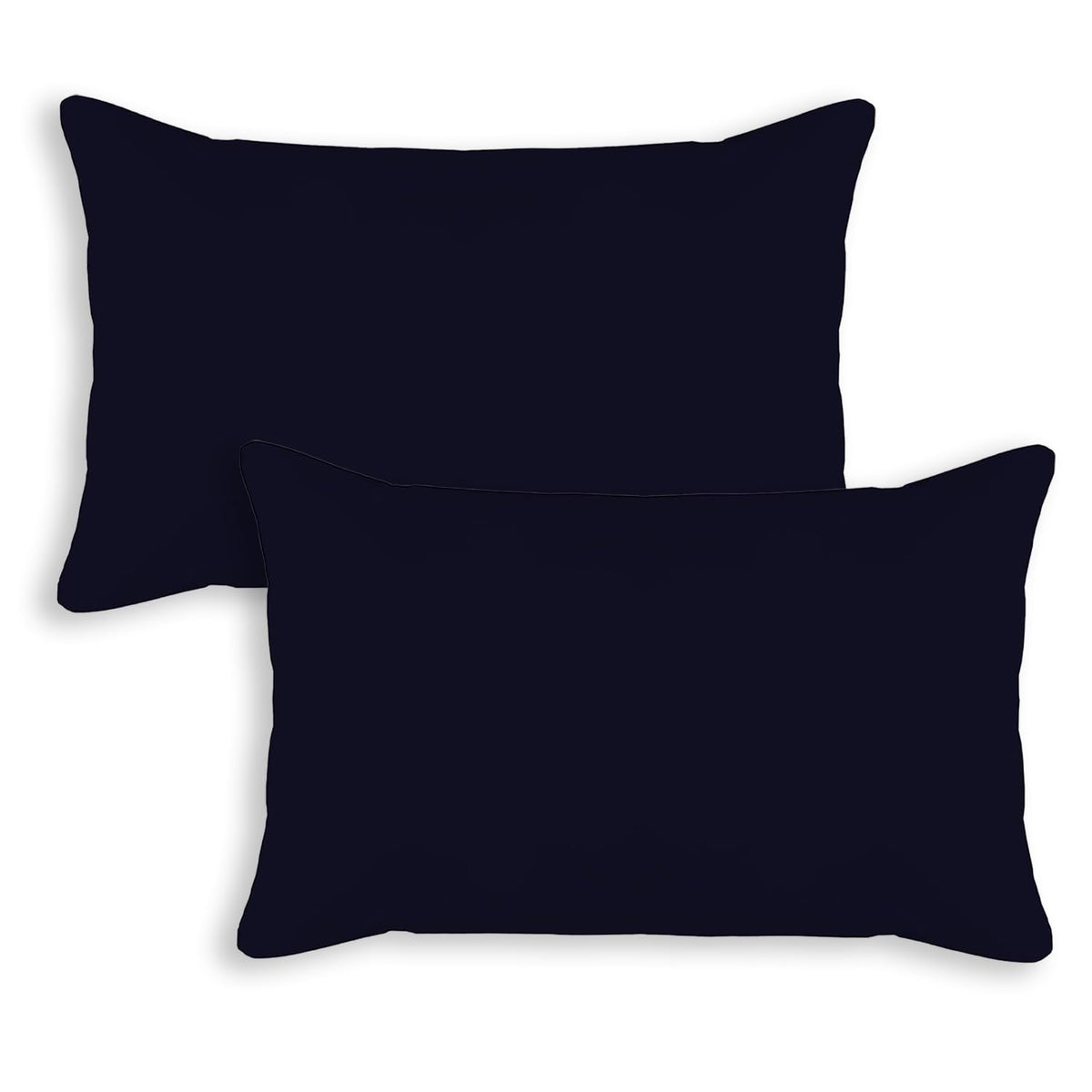 Luxurious Pillow Filler For Bedroom & Home Décor - 16 X 24 Inch | Microfiber Pillow Cushion Filler, Rectangular Deigns, All Season Comfort & Flawless Aesthetics - Pack Of 2