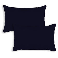 Luxurious Pillow Filler For Bedroom & Home Décor - 16 X 24 Inch | Microfiber Pillow Cushion Filler, Rectangular Deigns, All Season Comfort & Flawless Aesthetics - Pack Of 2