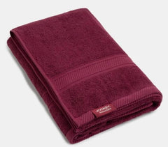Jockey Cotton T101 Ultrasoft & Durable Terry Bath Towel 500 Gsm (Burgundy)