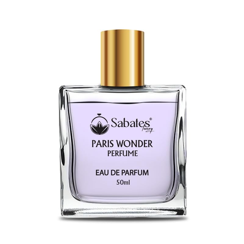 Sabates Paris Wonder Eau De Parfum 50ml 1.6 Fl.oz. | Premium Long Lasting Luxury Fragrance  For All Occasions | For Women