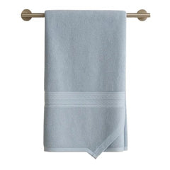 Essencenest Ultra-Soft Bamboo Fiber Bath Towel 450 Gsm, Eco-Friendly, Antibacterial & Antifungal (Blue)