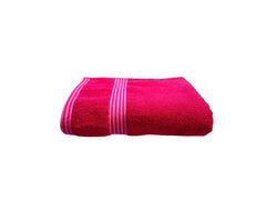 Space Fly Cotton Luxury Large Size Bath Towel 1000 Gsm (Pink) - Pack Of 2