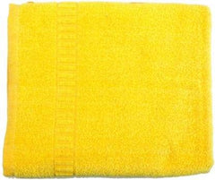 Ayus Cotton Bath Towel 1200 Gsm (Blue, Yellow & Pink) - Pack Of 3