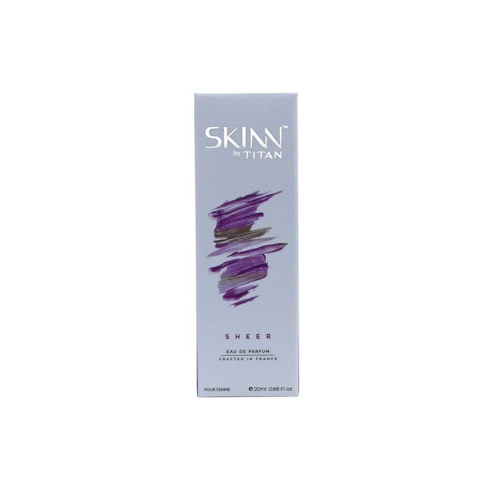 Skinn By Titan Sheer Fragrance For Women 20ml 0.6 Fl.oz.| Long Lasting Fragrance