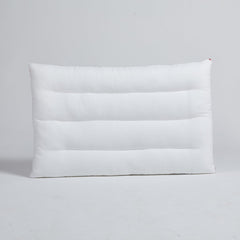 Slim Pillow For Sleeping, Ideal For Head & Spine, White, Standard Size - 26 X 16 Inch | Ideal For Both Back And Stomach Sleepers, Luxurious Pillow Comfort For Everyday Use - Bed Pillow