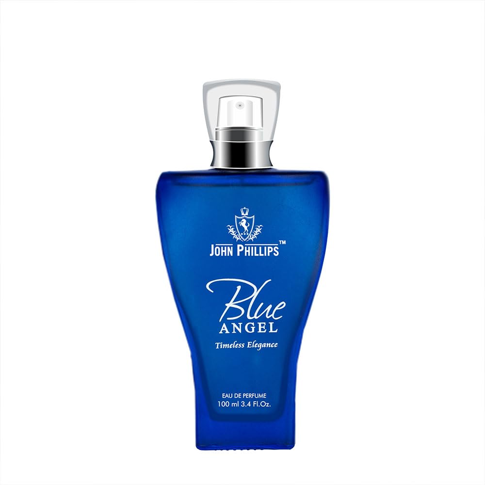 John Phillips French Classic 60ml 2 Fl.oz. & Blue Angel 100ml 3.4 Fl.oz. Eau De Parfum | Combo Of 2 For Women