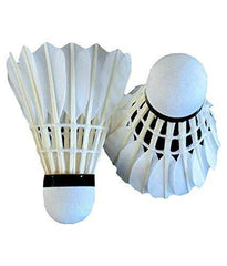 Yashvin Badminton Feather Shuttlecock , Perfect For Competition And Training , Especially For Professionals | White , Pack Of 10