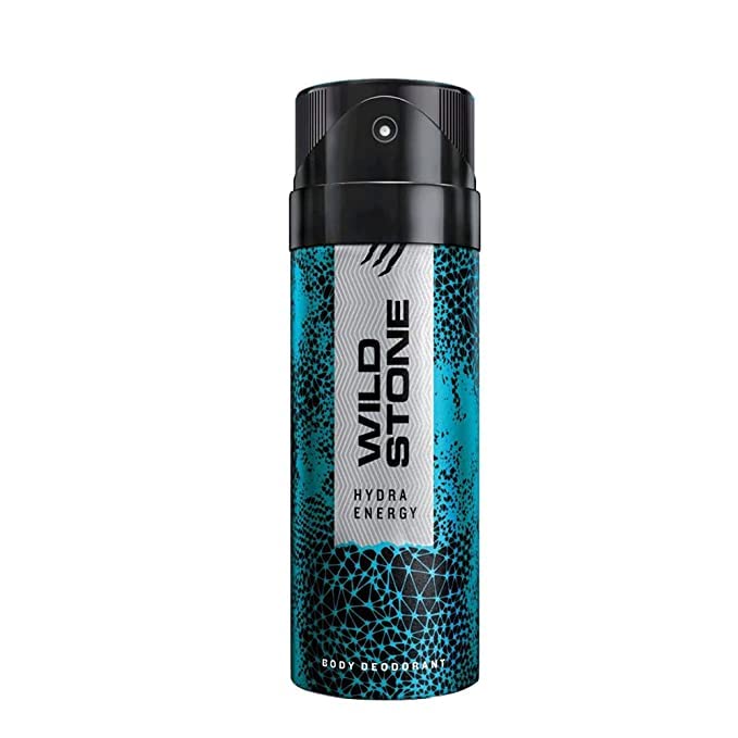 Wild Stone Hydra Energy Deodorant Men Body Spray 150ml 5.0 Fl.oz.| Perfect For Office