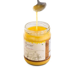 100% Pure A2 Desi Cow Ghee By Ekatrit | Natural & Healthy Fragrance Belona Cow Ghee Perfect For Pooja | (500ml) 16.9 Ounce | Jar Pack