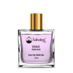 Sabates Venus Eau De Perfume For Women 50ml 1.6 Fl.oz. | Long Lasting Aqua Fragrance For Women