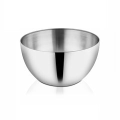 Silver Stainless Steel Ikea Bowl - 20 Cm, 1750ml | Dishwasher Safe, Rust Free & Lightweight
