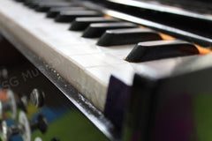 Musical Instrument Harmonium - 7 Stopper, Double Bellow, Two Reeds (Base- Male), 39 Smooth Conditioned Keys | Two Side Carry Handle
