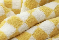 Homecloud Ultra Soft Bath & Face Towel 400 Gsm | 3x Softer Than Cotton Towels Highly Absorbent & Ultra Fast Dry Perfect For Home, Pool, Spa & Gym | Set Of 2 (Yellow)