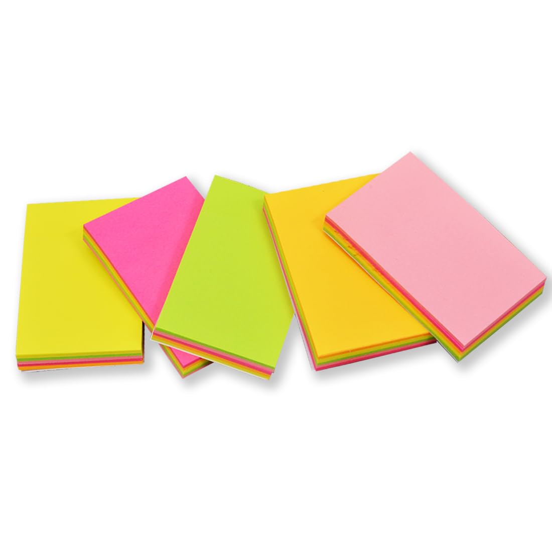 Sticky Notes Multicolor Notepads Pocket Size Self-Adhesive Stickers For Him & Her 500 Sheets