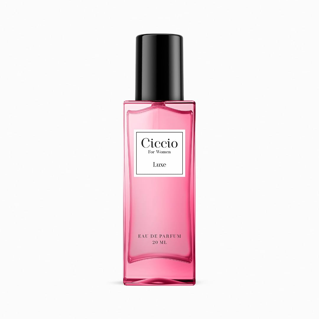 Ciccio Luxe Eau De Parfum For Women 20ml 0.6 Fl.oz. | Long Lasting Luxury Fragrance