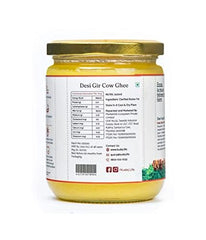 Premium Gir Cow A2 Ghee By Kudej | High In Vitamins A, D & Healthy Bilona Method Desi Ghee Good For Glowing Skin | 1 Litre (500ml * 2) 33.8 Ounce | Jar Pack
