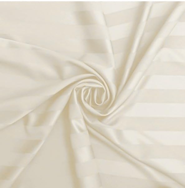 Bedsheet Single Bed With 1 Pillow Cover - 60 X 90 Inches, Cream | Ideal For Home, Hotel, Guest House | Soft, Elegant Microfiber For Ultimate Comfort