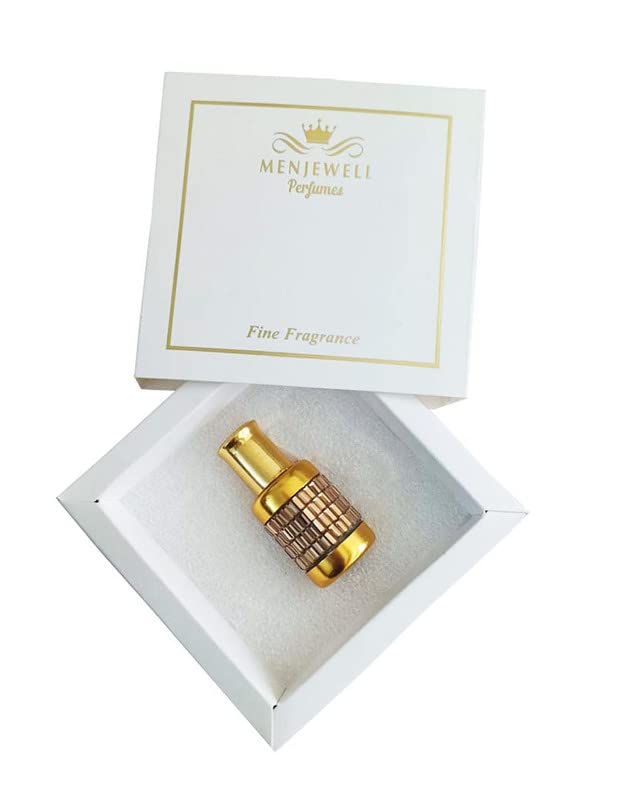 Menjewell Firdaus S115 Attar Perfume 6ml 0.2 Fl.oz. Unisex Fragrance | Non Alcoholic | Long Lasting Luxury Scent