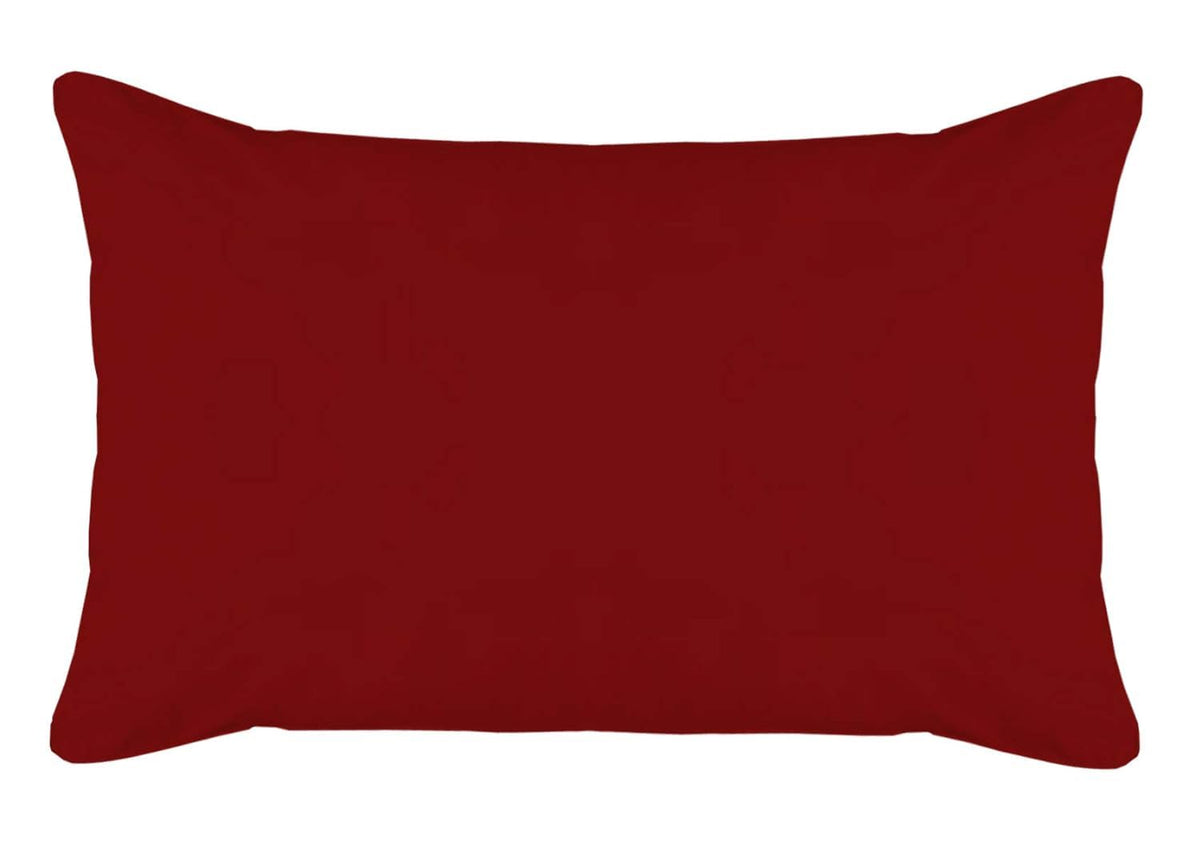Microfiber Pillow Cushion Filler, Luxurious Pillow Filler, Maroon, 16 X 24 Inch | Cushion Pillow Filler For Home Décor, Bedroom, Bed | All Season Comfort & Flawless Aesthetics - Pack Of 1