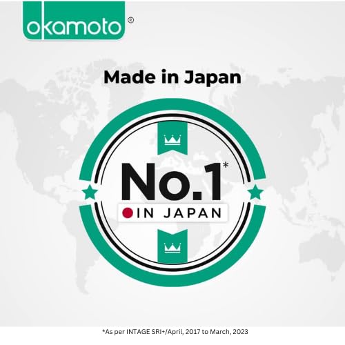 Okamoto 003 Aloe Condoms| Japan's Best Only Natural Water Based Lube Condom In India|(Pack Of 1)