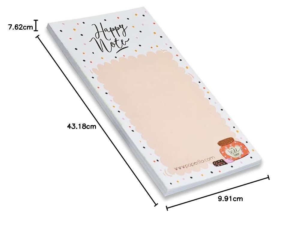 Daily To Do List Notepad - Undated Day Note Pad - Work, Calendar, Scheduler, Checklist, Set Of 6