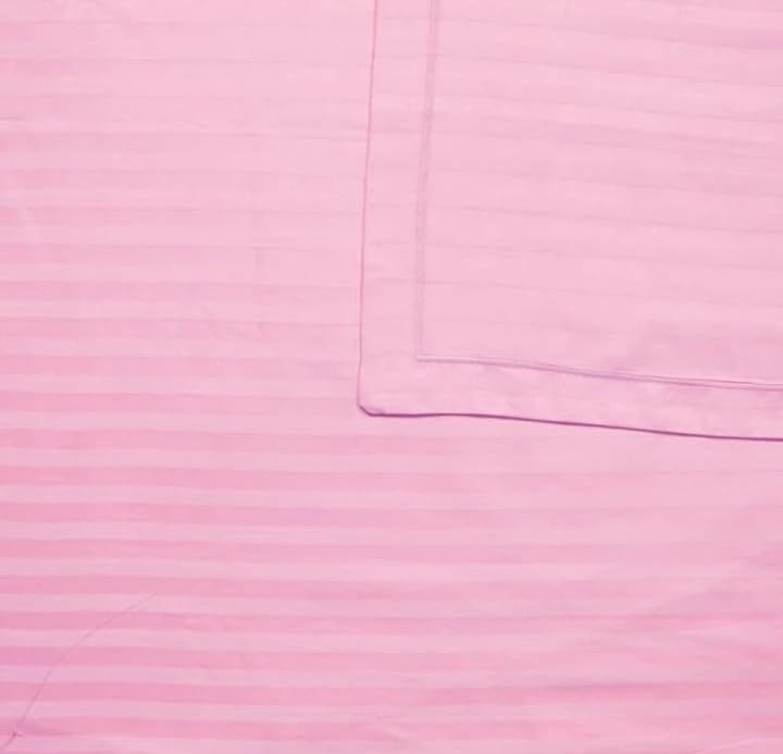Bedsheet Single Bed With 1 Pillow Cover - 60 X 90 Inches, Baby Pink | Ideal For Home, Hotel, Guest House | Soft, Elegant Microfiber For Ultimate Comfort