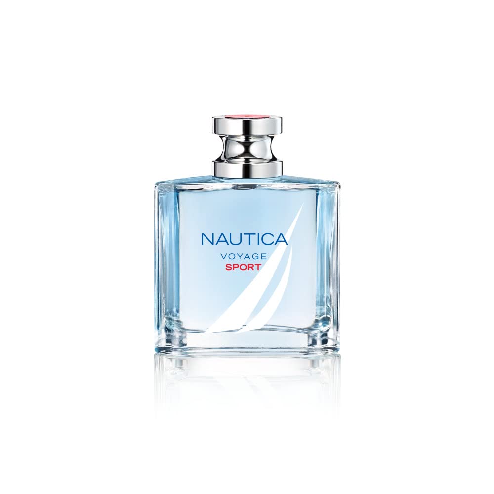 Nautica Voyage Sport Eau De Toilette Vaporisateur Spray 100ml 3.4 Fl.oz. Masculine Fragrance | Long Lasting | Office Wear Fragrance