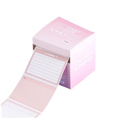 Sticky Notes Set– 256 Pcs Pull-Out Sticky Notes Set With Dispenser | Random Color (Pack Of 1)