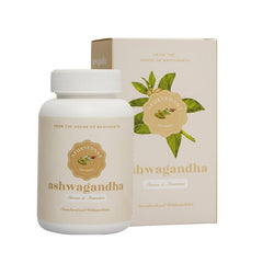 Baidyanath Jhansi Ayurvedant Ashwagandha For Control Stress, Improves Vitality & Muscle Strength | 60 Tablets 100gm 0.2lbs
