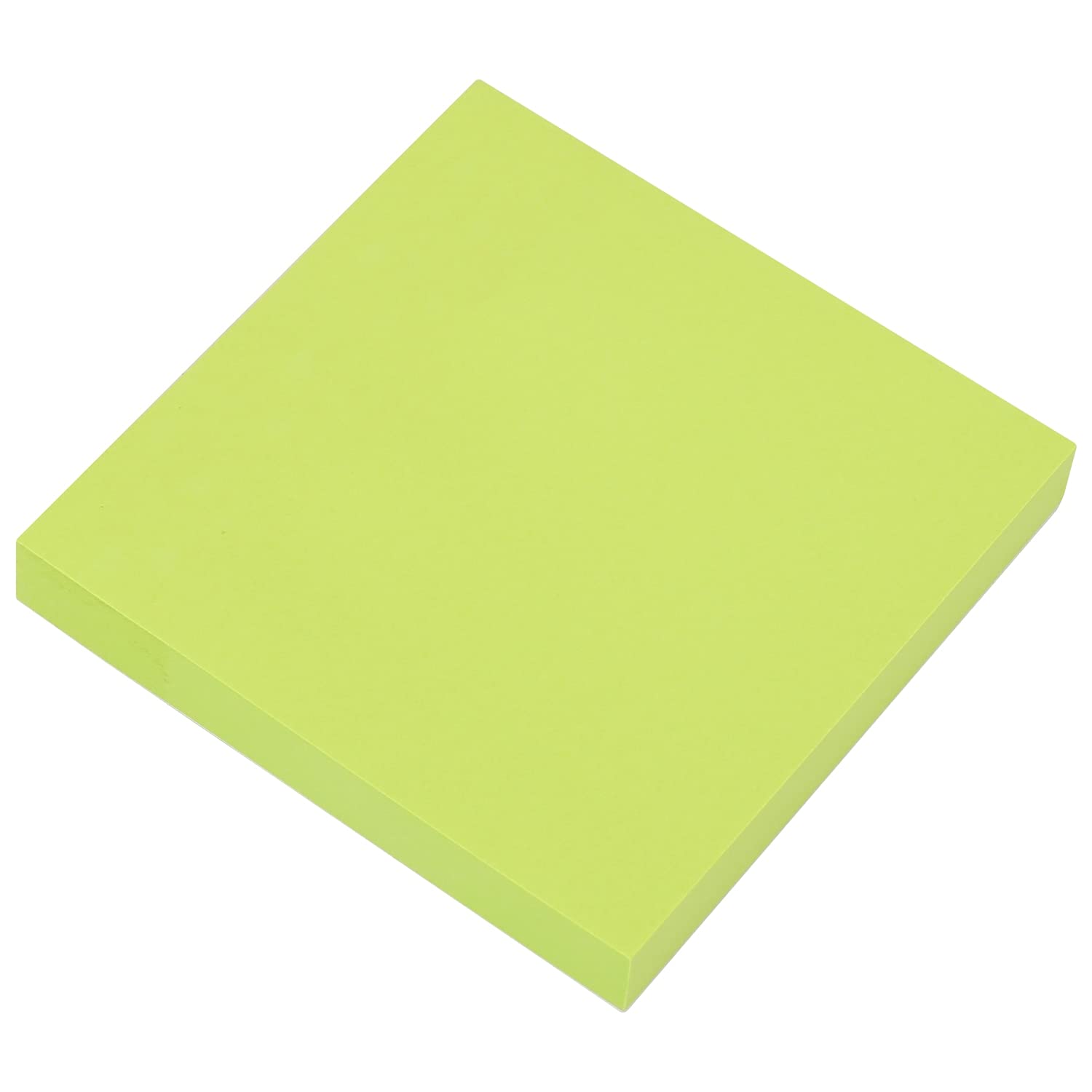 List Sticky Note Pads For Home, Office, Study - 3 X 3 Inch | Green Colors, Pack Of 6 X 100 Sheets