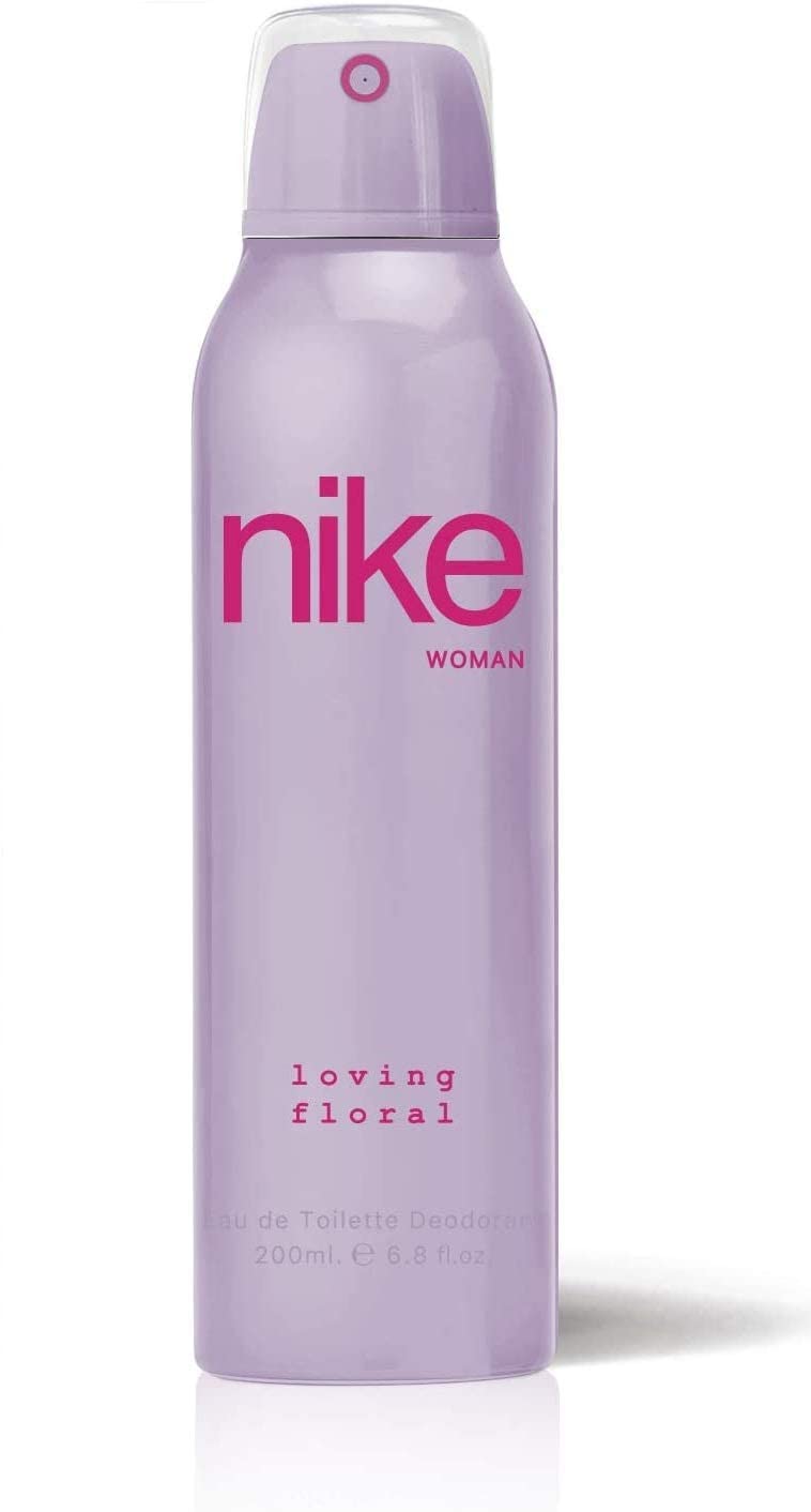 Nike A Sparkling & Loving Floral Eau De Toilette Deodorant Spray 400ml 13.5 Fl.oz. Pack Of 2 | Perfect Gift For Women