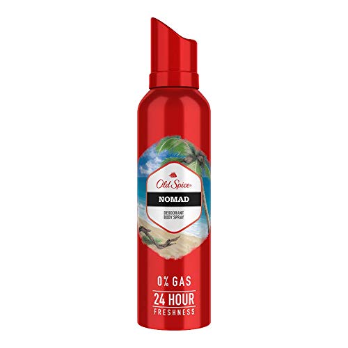 Old Spice Wolfthorn & Nomad No Gas Deodorant Body Spray Perfume 140ml Each 4.7 Fl.oz. | Perfect For Gifting  | For Men