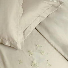 Double Bedsheets For King Size With Pillowcases - 108 X 108 Inches, Warm Taupe | Soft Breathable Bamboo Fabric - Bedroom Decor Comfortable Bedsheets