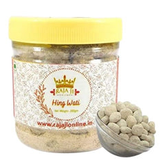 Raja Ji Online Hing Wati Digestive Pachak Churan Goli 200 Grams, | Jar Pack