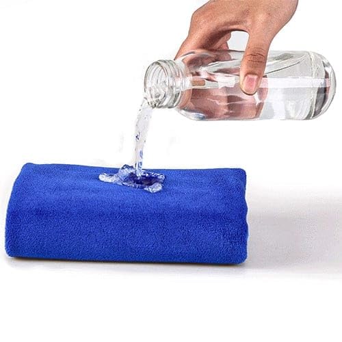 Pure Cotton Bath Towel 500 Gsm | Absorbent Super Soft & Comfortable Quick Drying Towel (Blue)