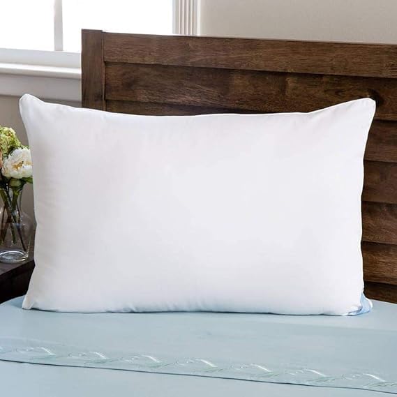 Microfiber Extra Soft White Pillows | Pillows For Sleeping White - Pack Of 2, Size - 16 X 24 Inches | Durable Construction For Long-Lasting Use - Premium Sleeping Pillow