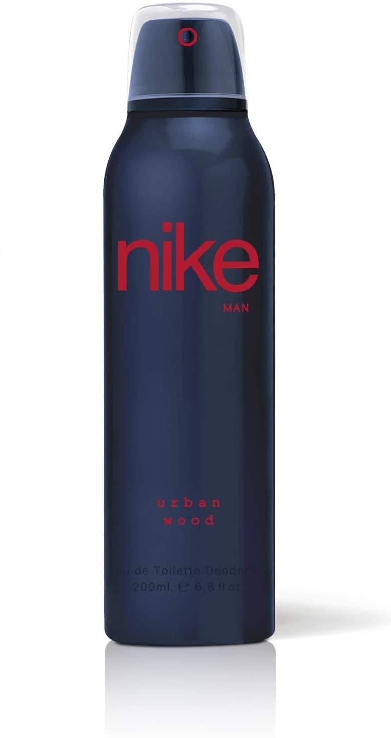 Nike Urban Wood & A Spicy Attitude Eau De Toilette Deodorant 400ml 13.5 Fl.oz. Pack Of 2 | Perfect Gift Set For Men