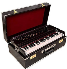 Light Weight Harmonium - Double Fold Bellow, 42 Keys, Two Reeds (Bass-Male), 440 Tuned | Handmade Instrument