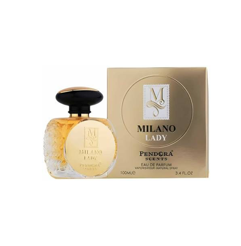 Pendora Scents Lady Milano Eau De Parfum 100ml 3.4 Fl.oz. Women Fragrance | Long Lasting | Birthday Gift