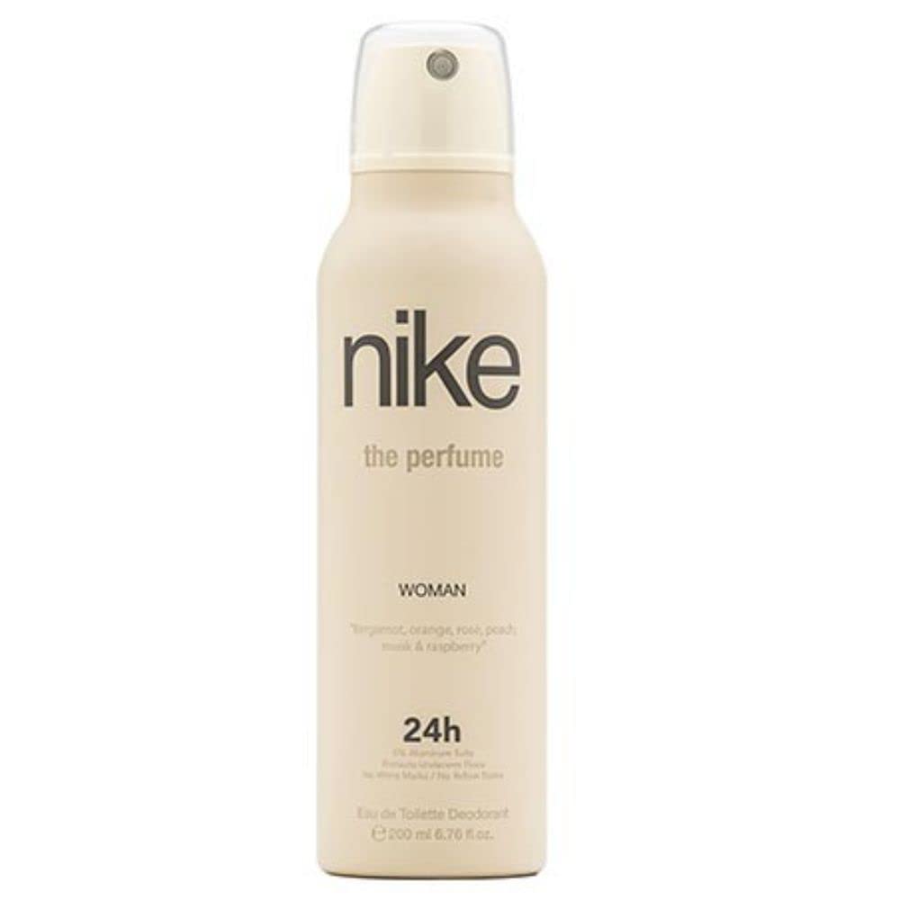 Nike The Perfume Woman Deodorant Body Spray 200ml 6.7 Fl.oz. | 24 Hour Long Lasting Fragrance