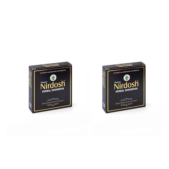 Herbal Dhoompan Sticks (Without Filter) - Pack Of 2X 20 Beedi | Handmade Herbal Product