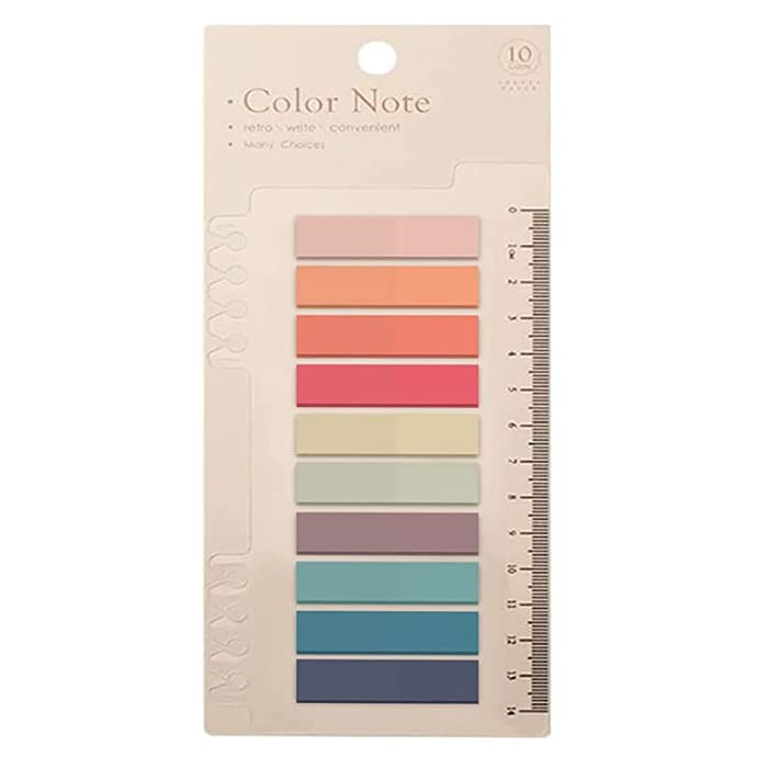 Self-Adhesive Sticky Tabs, Sticky Index Tabs For Books, Transparent Sticky Notes - 400 Pcs