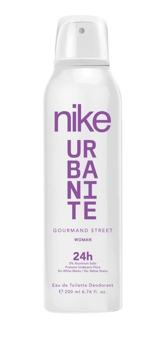 Nike Ultra Pink, Oriental Avenue, Gourmand Street & Ultra Purple Eau De Toilette Woman Deodorant 800ml 27.0 Fl.oz. Pack Of 4 | Best Birthday Gift For Girlfriend