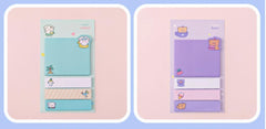 Pastel Multicolor Sticky Note Pads Self-Stick Notes Notes Study School - Pack Of 4 Multicolor