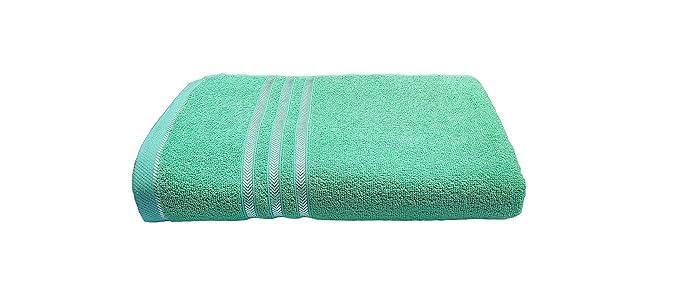Lrsdaa A New 100% Cotton Bath Towels 500 Gsm | Super Absorbent & Soft Bath Towel For Men & Women (Minigreen)